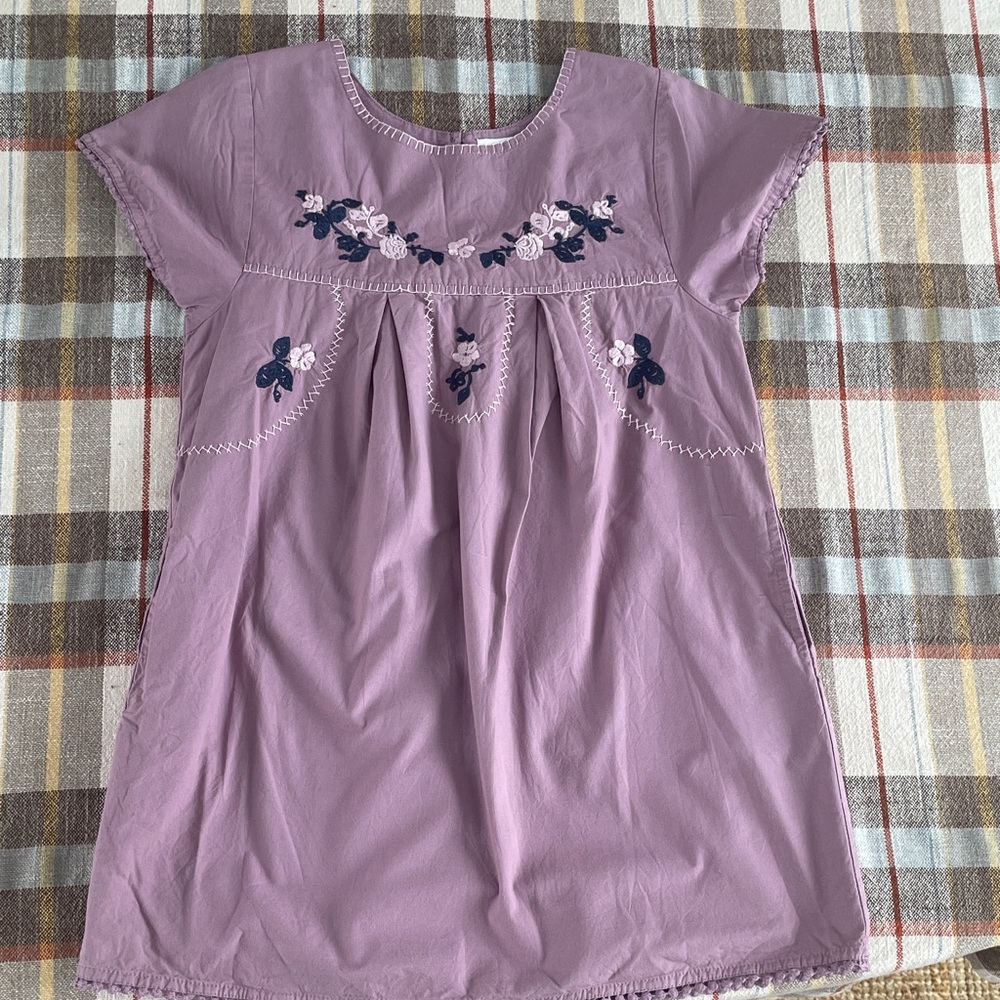 Garnet Hill Kids Lavender Dress